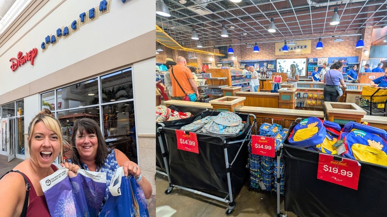 Disney Character Warehouse Outlet on International Drive Shopping! Merch Drop Winnie the Pooh!