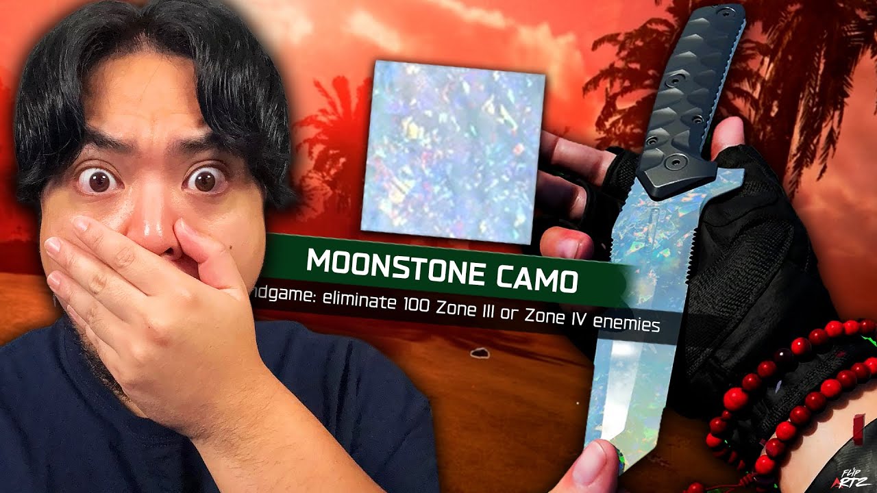 I Unlocked MOONSTONE CAMO for MELEE on BO7!