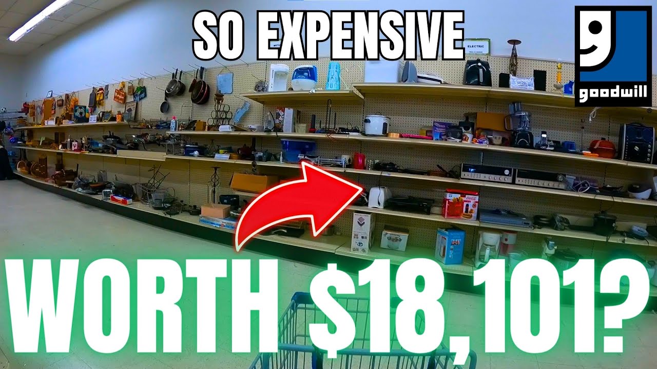 MOST EXPENSIVE ITEM EVER DONATED TO GOODWILL