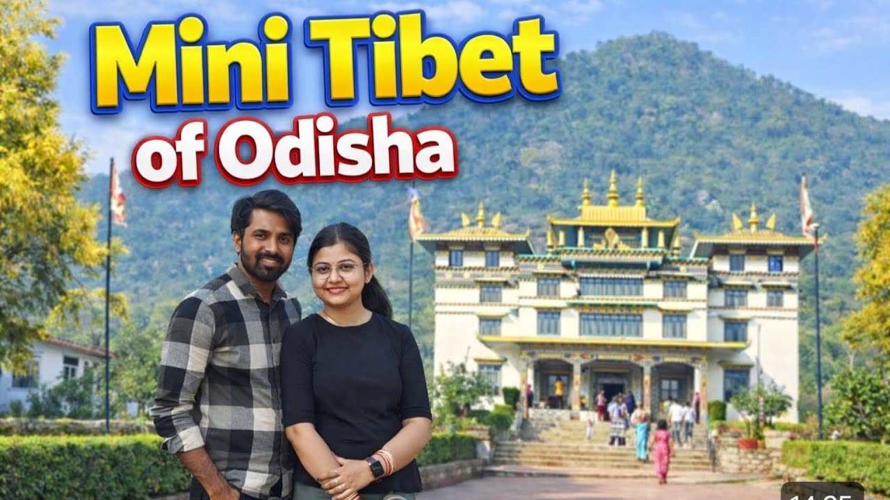 Jirang | Biggest Buddhist Monastery | Odisha ka Mini Tibet 😱 #odiavlog