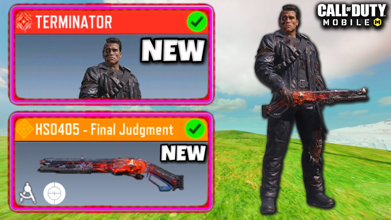 *НОВЫЙ* ГЕЙМПЛЕЙ ЗА ТЕРМИНАТОРА в COD MOBILE 🤯