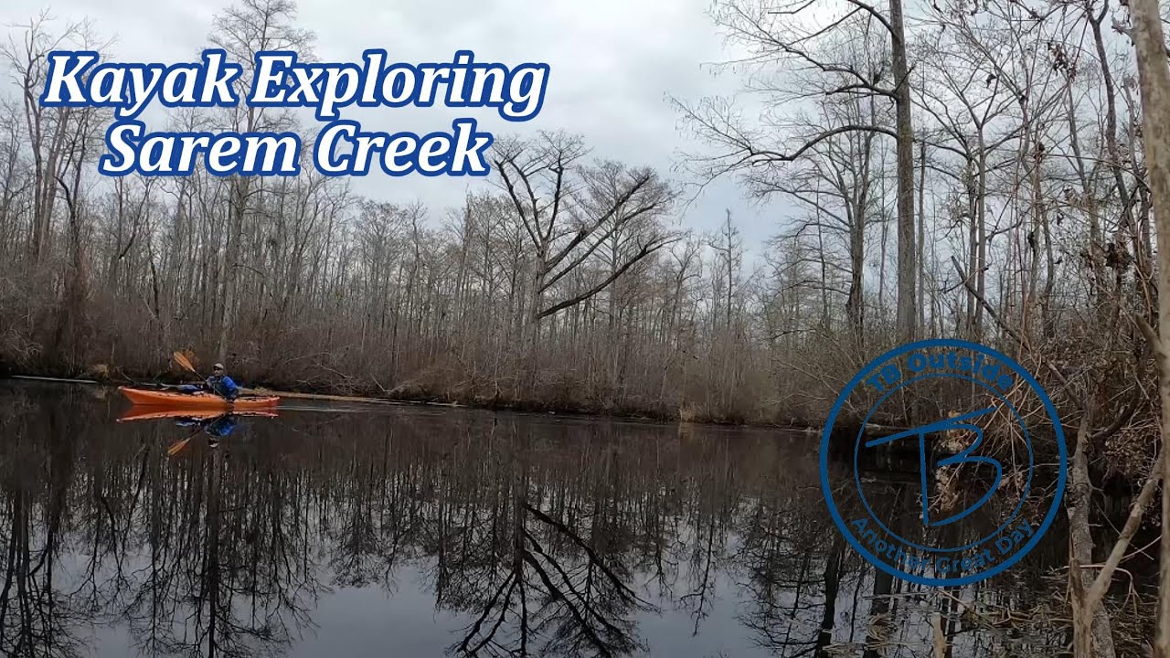 Kayak Exploring Sarem Creek