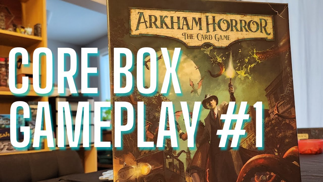 Arkham Horror Playthrough | Scenario 1 | Core Box | Roland + Wendy
