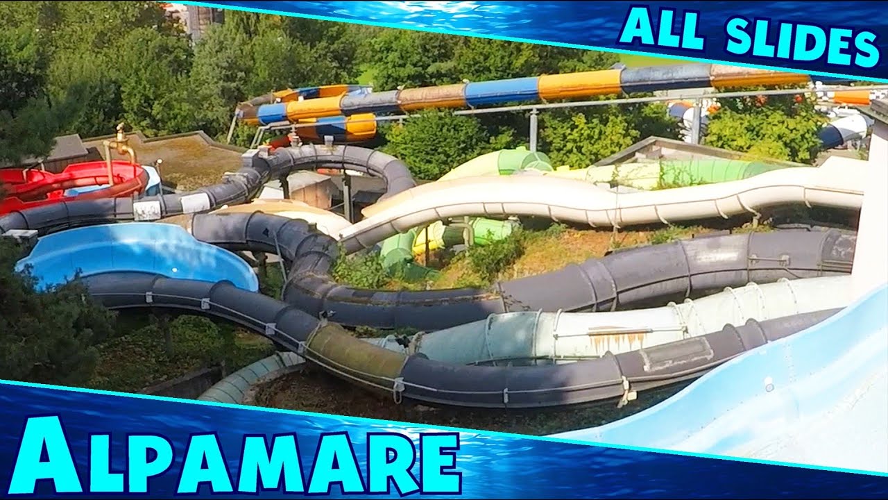 ALL INSANE WATER SLIDES at Alpamare Pfäffikon in Switzerland!