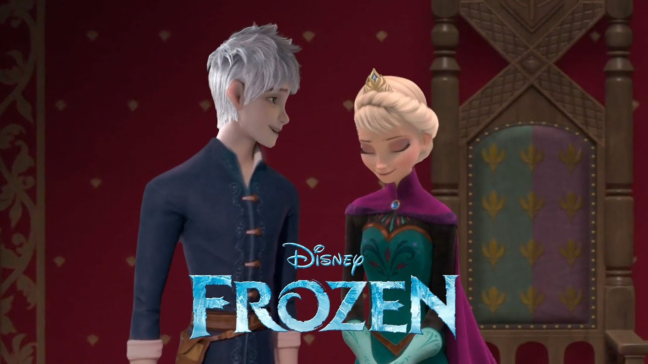 Elsa and Jack meet at the dance | Frozen 3 [JELSA Fanmade Scene]