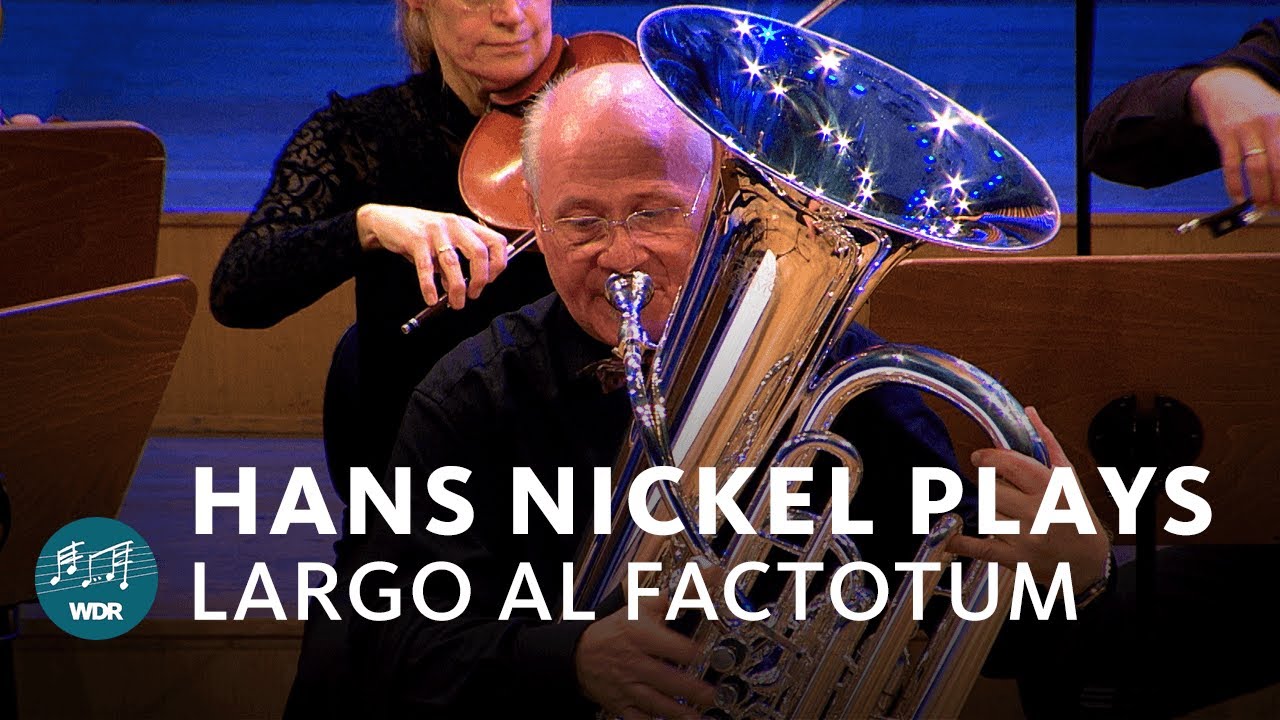Rossini - Barbier von Sevilla - Largo al Factotum | Hans Nickel | WDR Sinfonieorchester