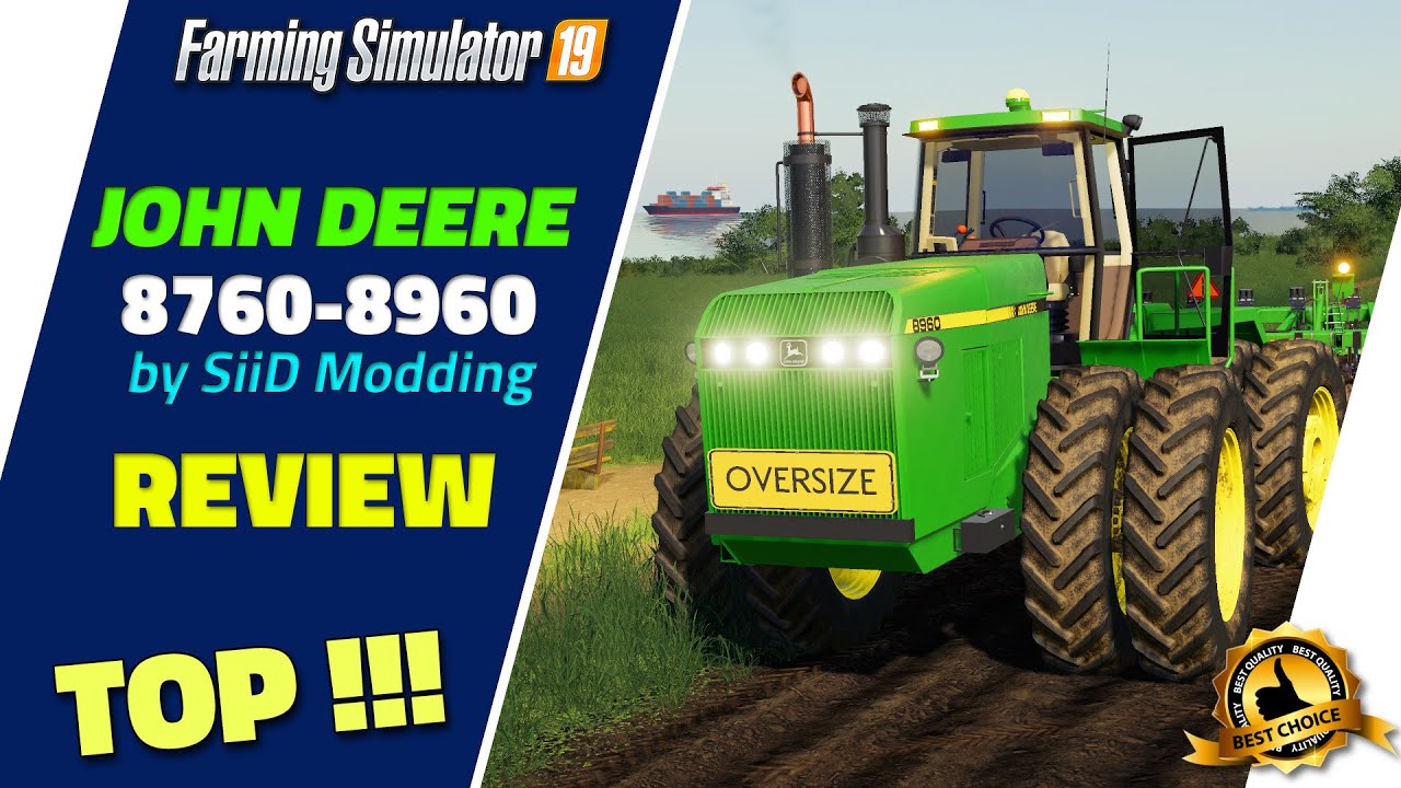 FS19 | REVIEW - John Deere 8760 - 8960