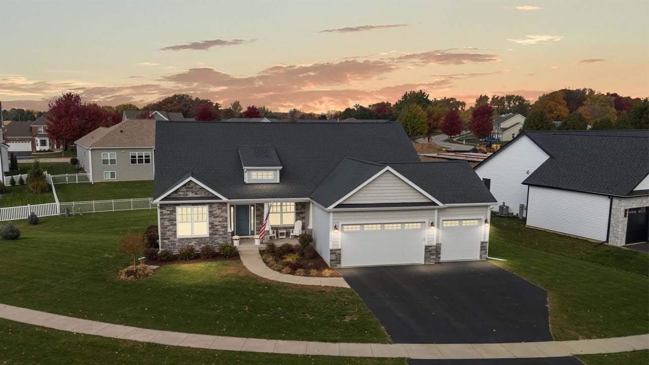 Cinematic house tour of 1435 Beach Ln, Sycamore, IL