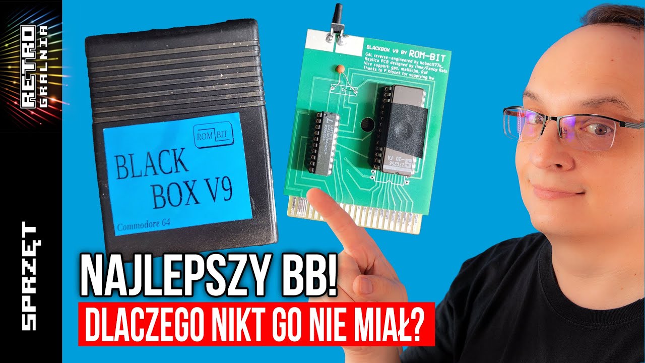⚙️ To podobno biały kruk - Black Box v9 - kartridż, który się nie przyjął [RG#524]