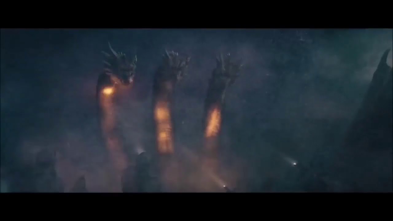 Godzilla: King of the Monsters - King Ghidorah Gravity Beams