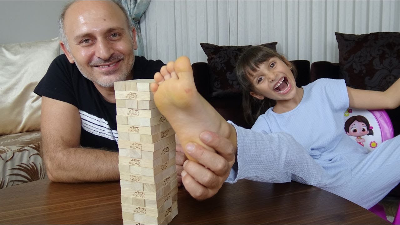 Cezalı Jenga Challenge Funny Kids Video