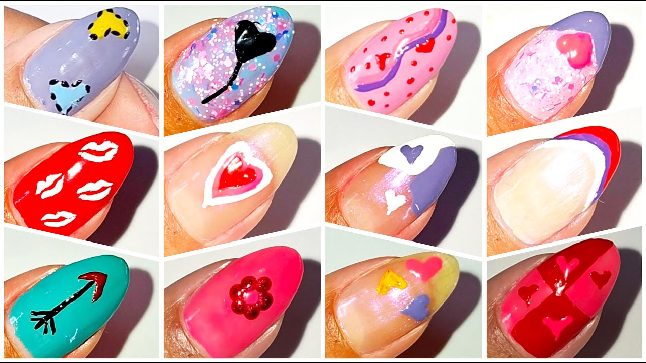 💘😱¡ENAMORA CON TUS UÑAS! 💜 12 DISEÑOS IRRESISTIBLES PARA SAN VALENTÍN 2026