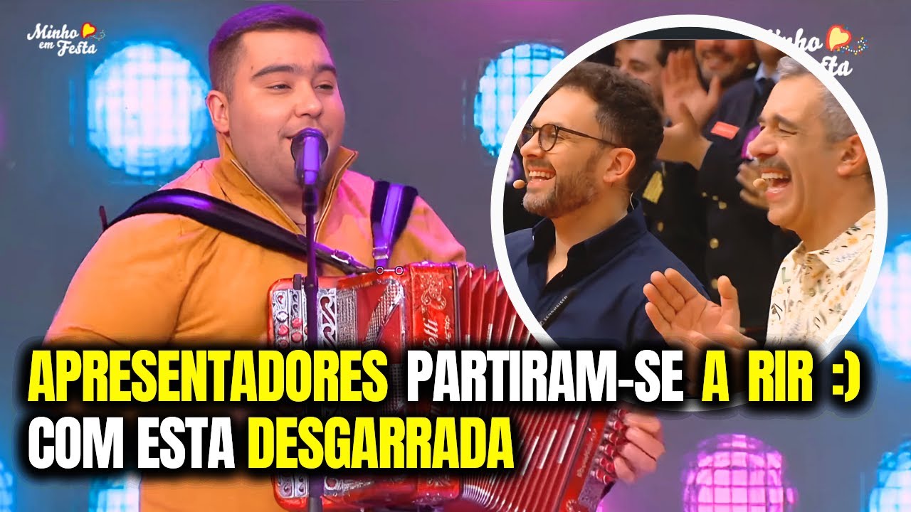 Apresentadores Partiram-se a RIR :) com esta Desgarrada do Diogo Colela e Marco Marques.