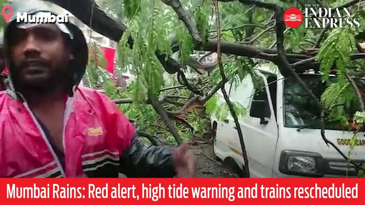 Mumbai Rains: Red alert, high tide warning and trains rescheduled