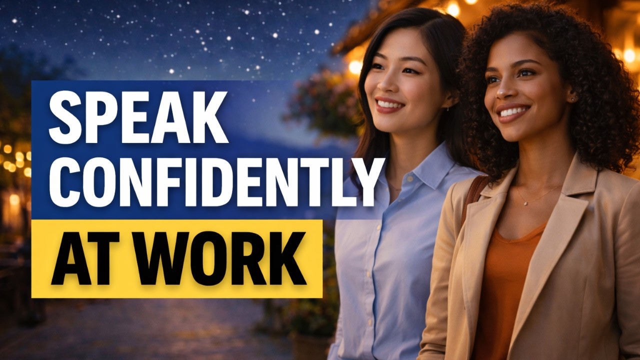 Office English Made Easy—Real Conversation Practice | Professional English at Work #english