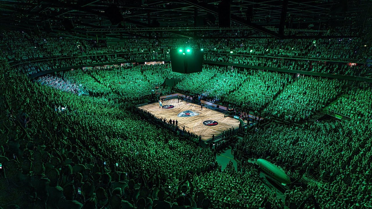 Kaunas Zalgiris intro | Turkish Airlines Euroleague | Kaunas, Zalgiris Arena 2024 #euroleague