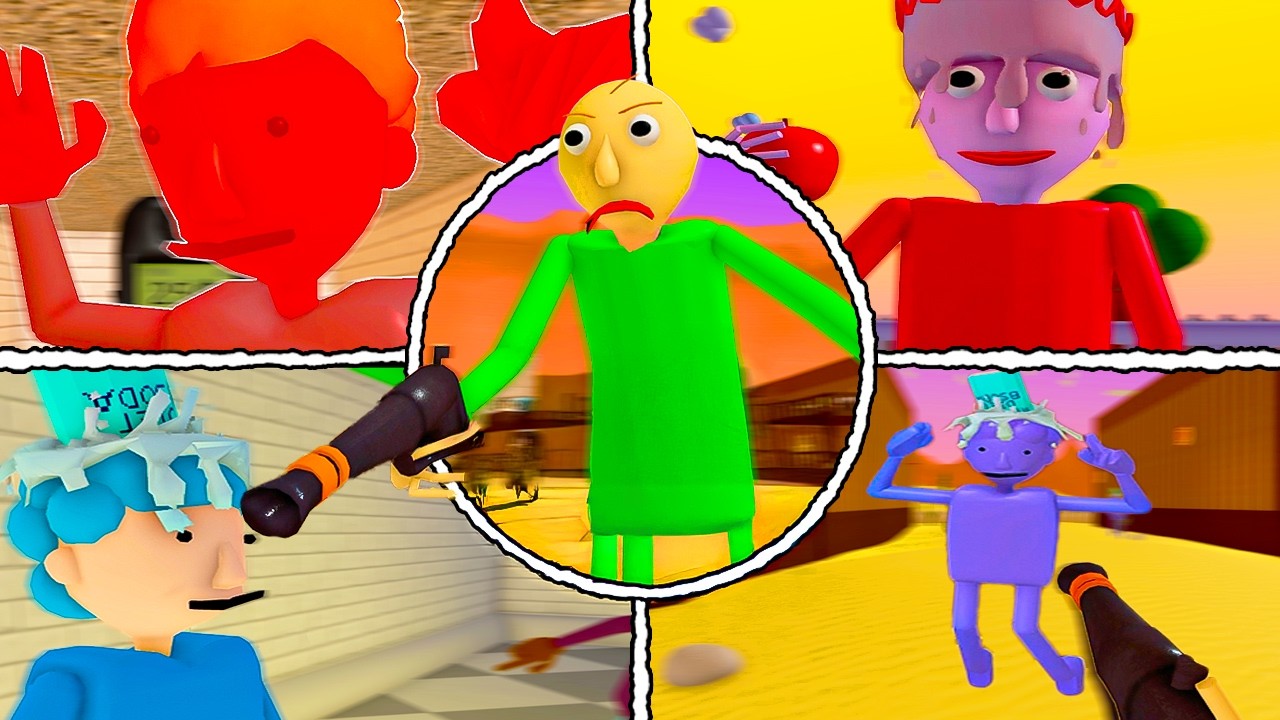 Baldi Frenzy [ROBLOX] - Student & Baldi Rounds (1 VS All)