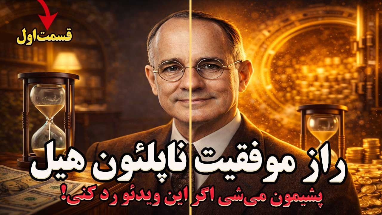 چطور با یک هدف قطعی مسیر موفقیتت را بسازی؟|راز ناپلئون هیل برای جذب ثروت و فرصت‌ها