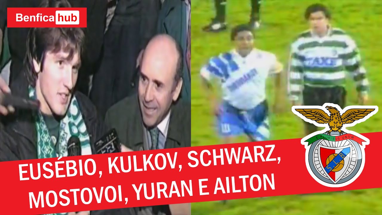EUSÉBIO EM ALVALADE NO JOGO DE HOMENAGEM A CHERBAKOV | SPORTING 2x1 RESTO DO MUNDO (1994)