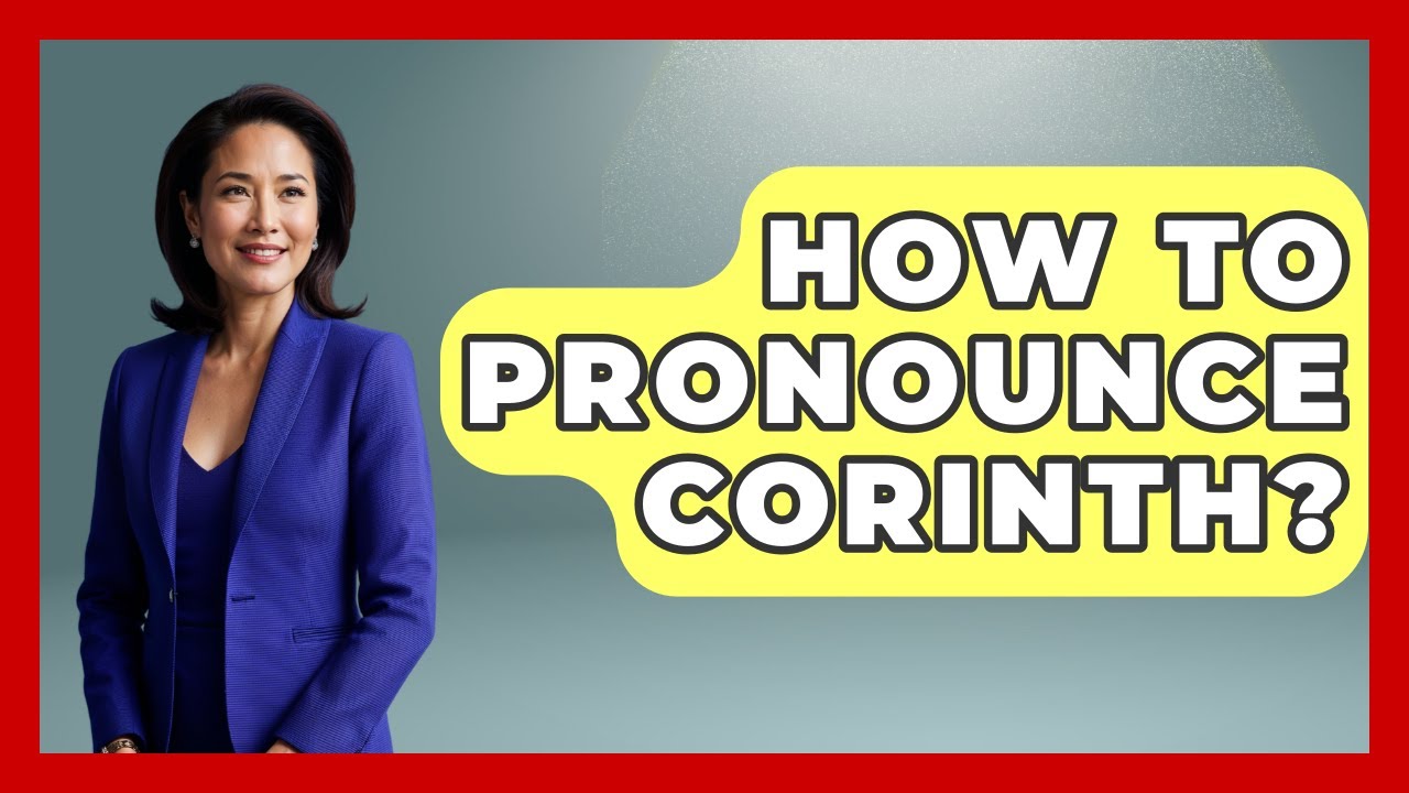 How To Pronounce Corinth? - Talking Greece