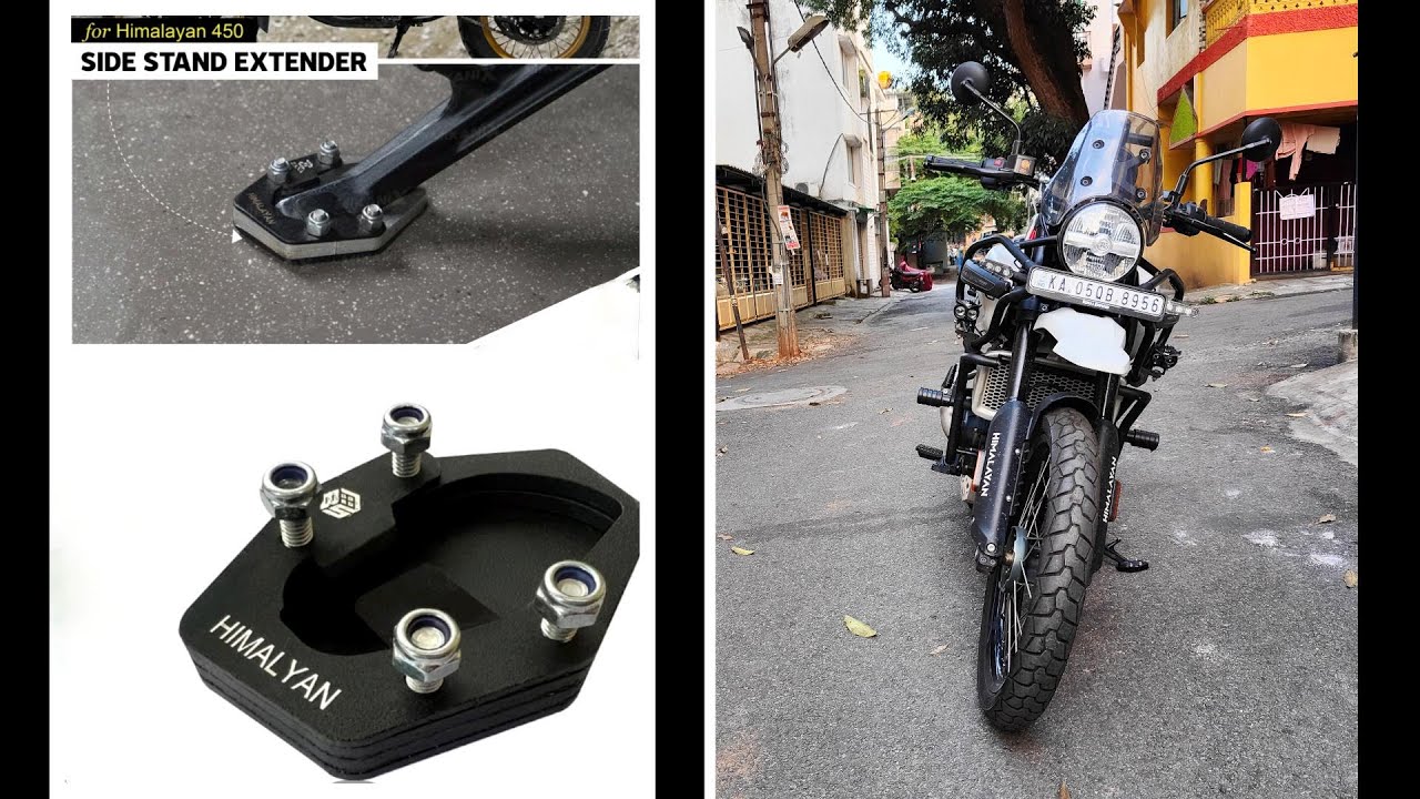 Royal Enfield Himalayan 450| Accessories| Side Stand Extender