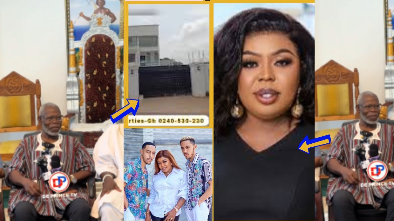 ATIGYA_ Ga Youth Storms Afia Schwarz's House @ Accra To Locked Down House & Kicked Her Kids Out