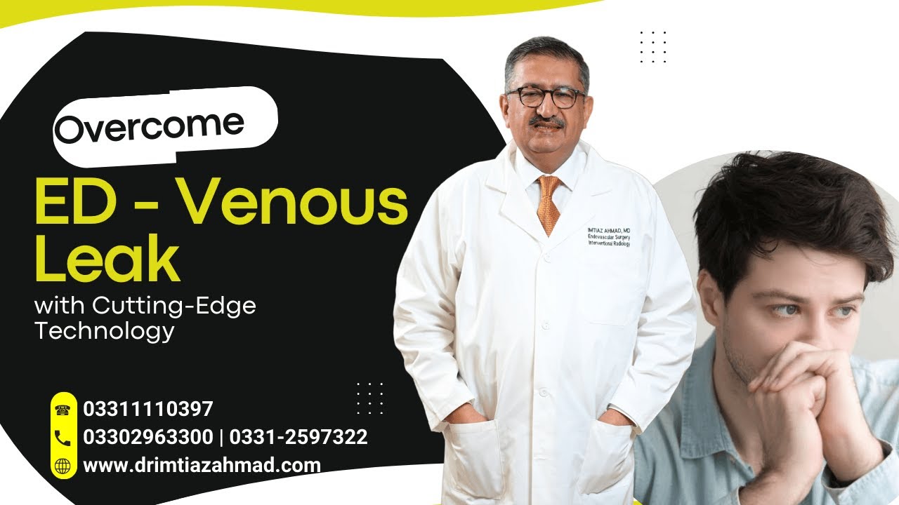 Overcome ED - Venous Leak with Cutting-Edge Therapy