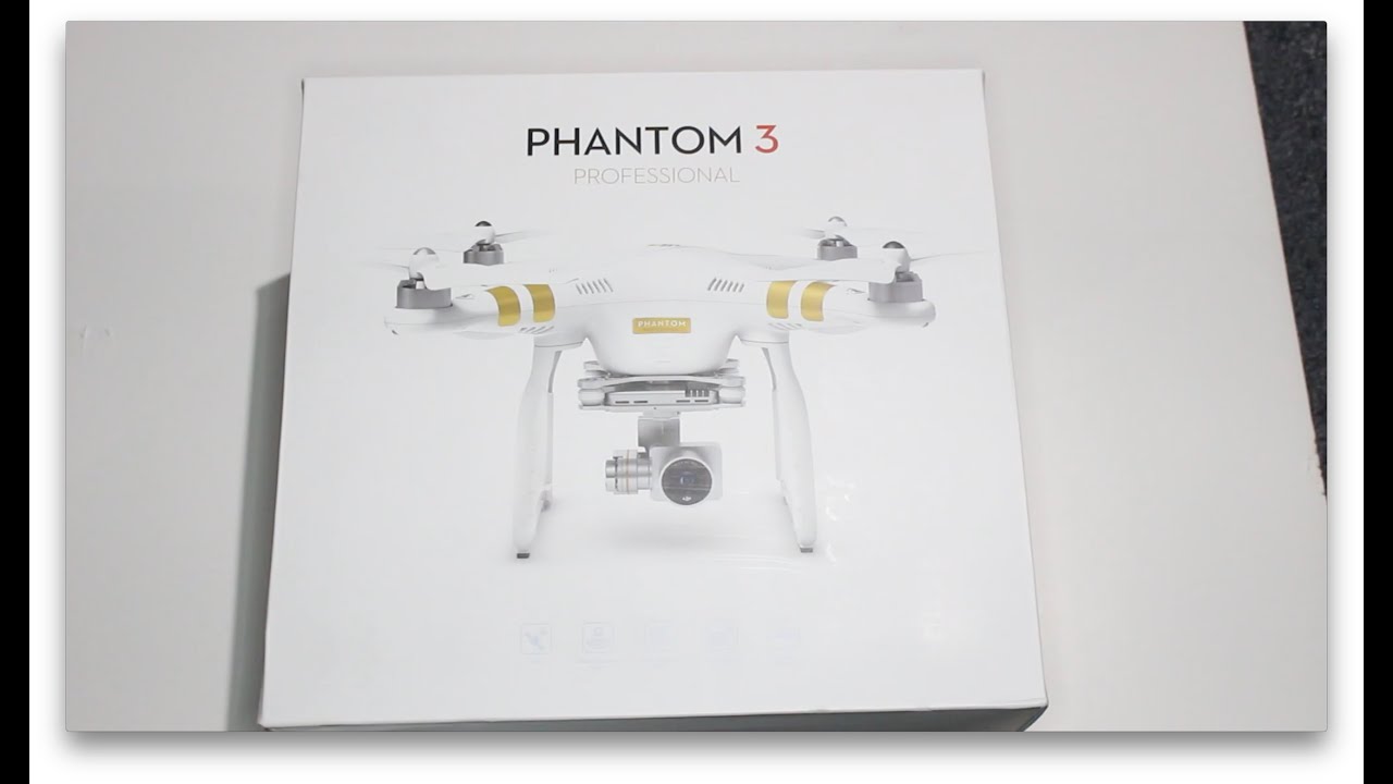 DJI Phantom 3 Professional Unboxing