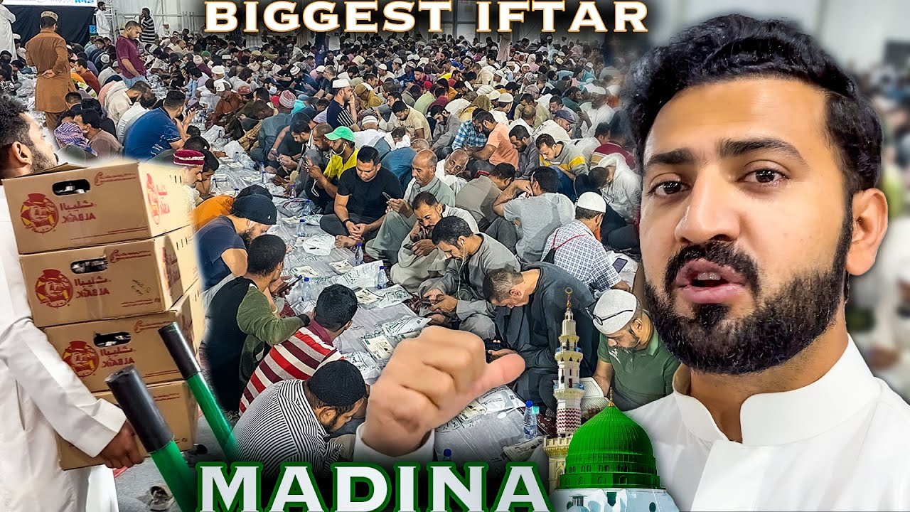 17,000 Meals Distribution Daily in Madina Near to Masjid An Nabawi