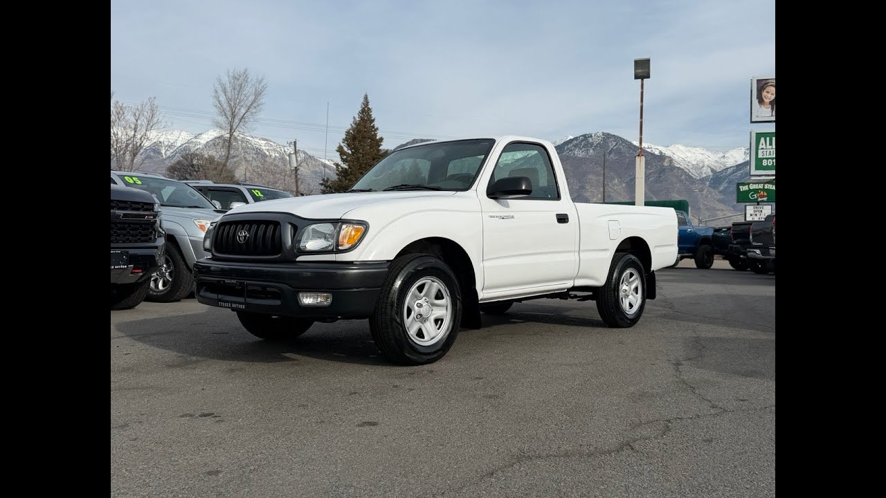 Another Unicorn at Tyacke Motors! 04 Tacoma Reg Cab 2WD 5 Speed with 55K Miles!  California Special!