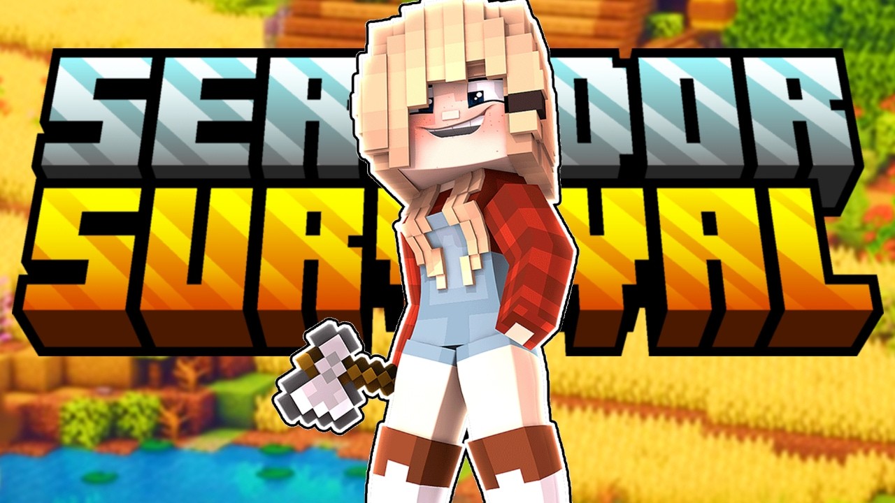 NOVO SERVIDOR DE SURVIVAL na 1.21.10 com PREMIA&Ccedil;&Atilde;O | TEXTURA PERSONALIZADA e MUITO MAIS