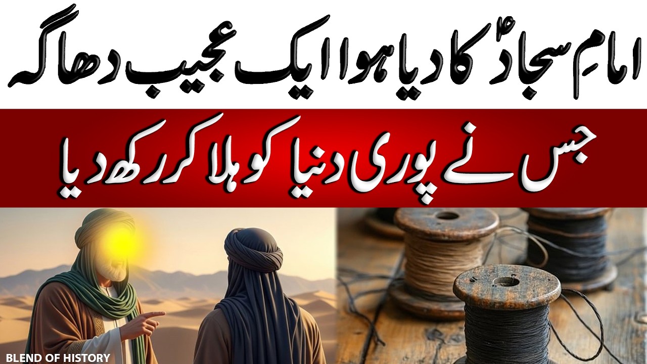 Imam Sajjad ka Aik Dhaga jis ne Dunya Hila di | امام سجاد کا ایک دھاگہ جس نے دنیا ہلا دی | BOH