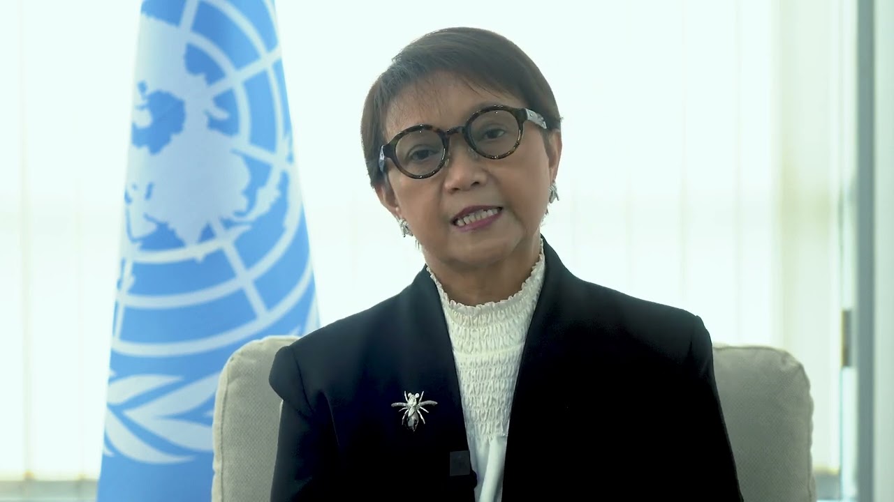Inauguration of the Water for Climate Pavilion: H.E. Retno Marsudi, UN Special Envoy on Water
