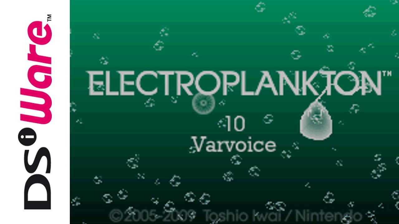 [DSiWare] Electroplankton: Varvoice (2009) Longplay