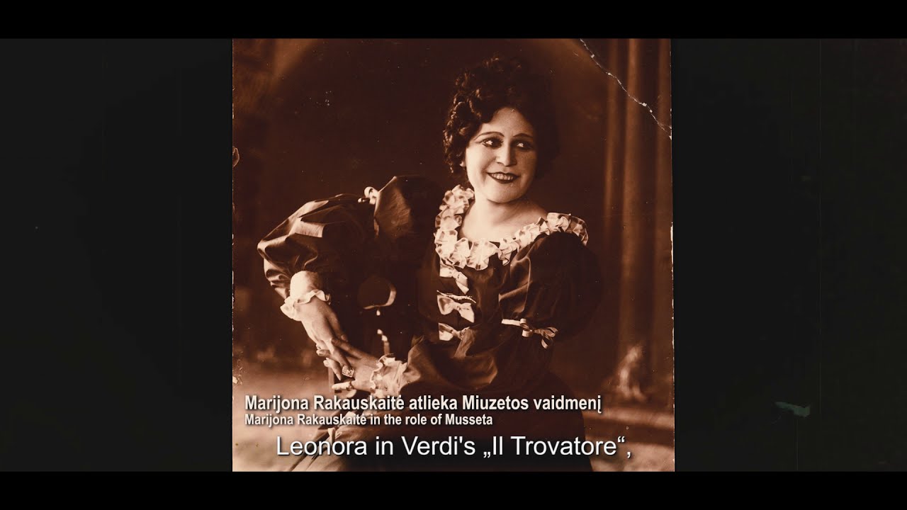 About the exceptional personality of an opera soloist Marijona Rakauskaitė