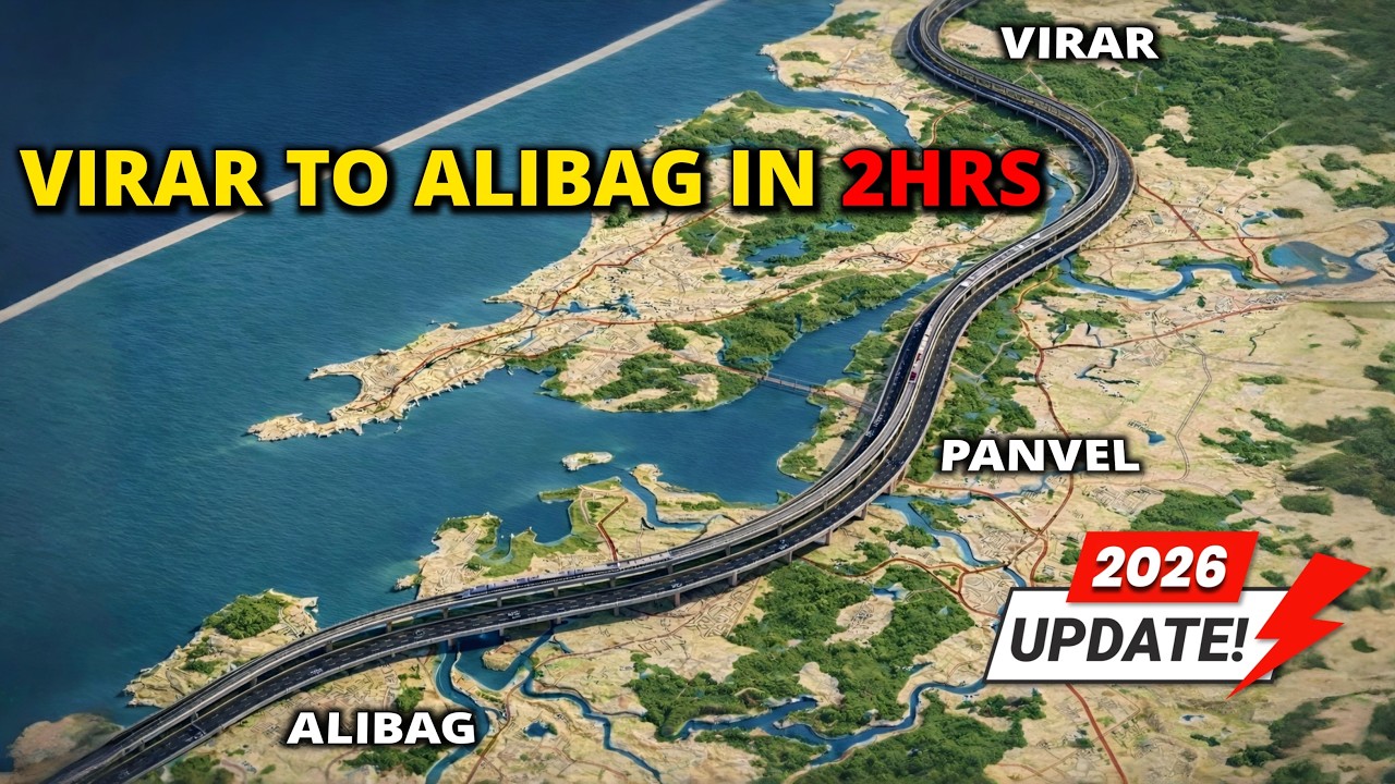 Virar-Alibaug Multimodal Corridor: 2026 Ground Report & Deadline | Latest Update & Current Progress