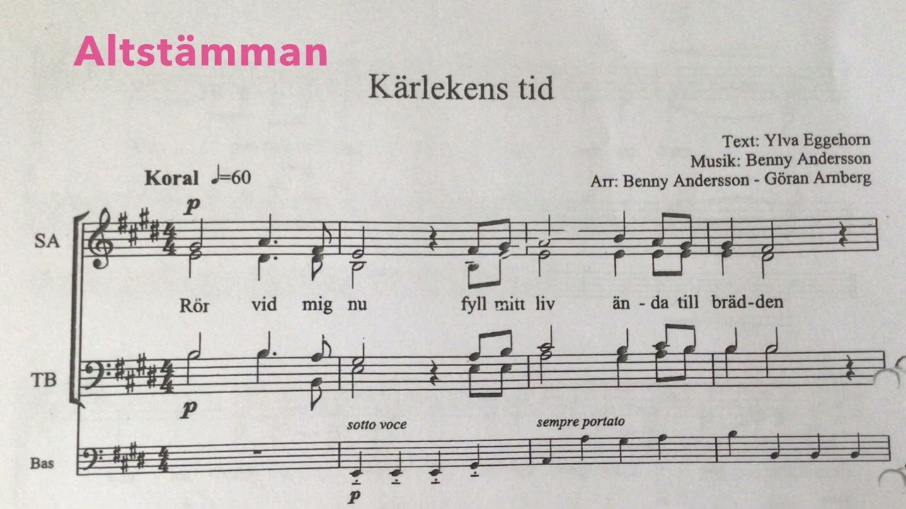 Alt: Kärlekens tid