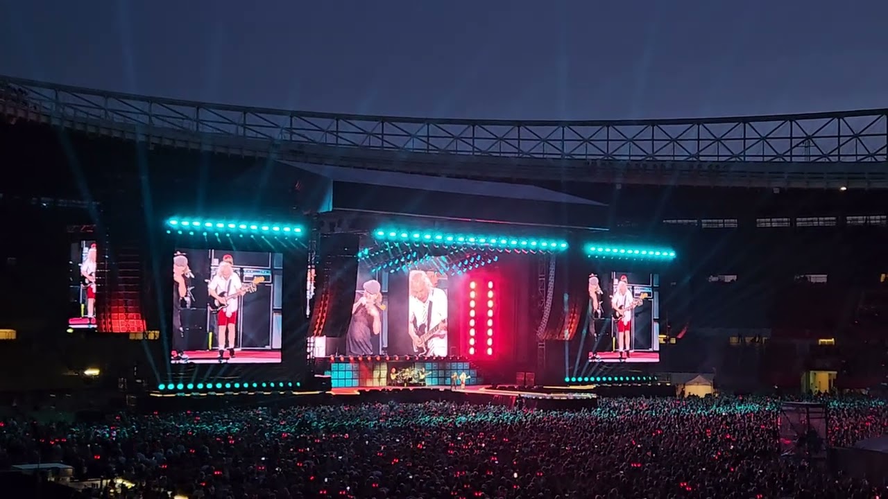 AC/DC, Rock n' Roll Train, Wien, 26.6.2024, Ernst-Happel-Stadion. #acdc