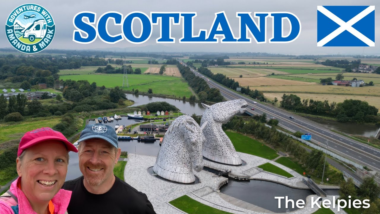 Cornwall to Scotland - An overnight park up at the Kelpies for just £10!!!