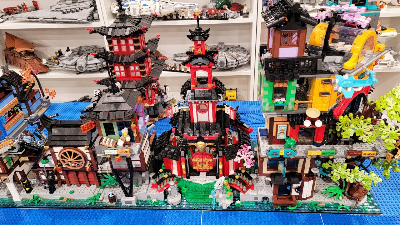 Custom LEGO Ninjago City Temple MOC