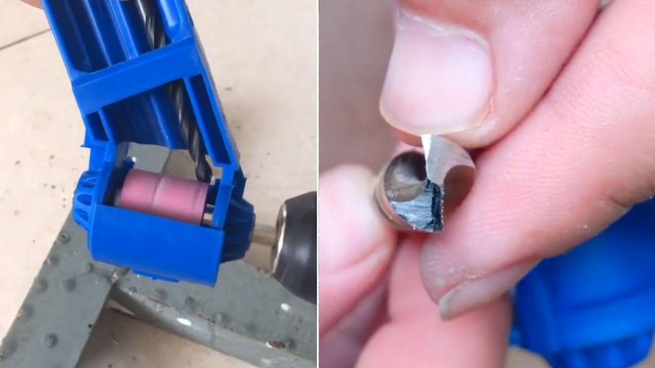 Drill Bit Sharpener Demo 2021- Does it Work？