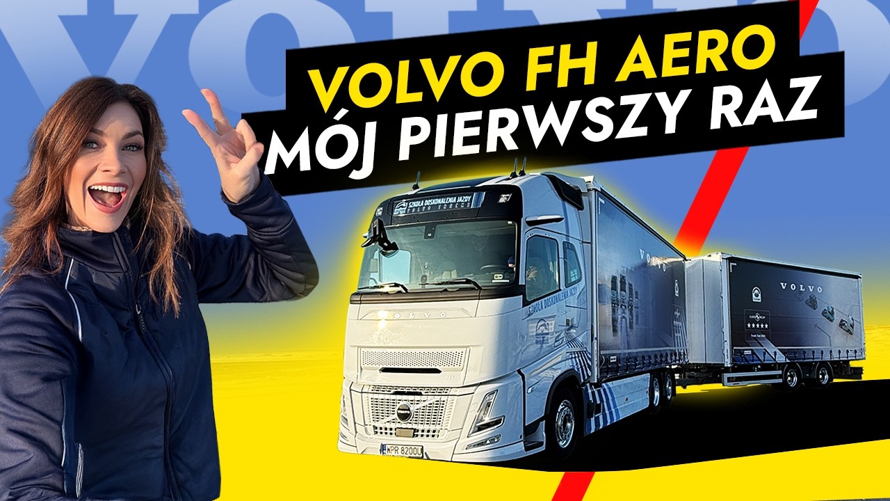 M&oacute;j pierwszy raz | VOLVO FH AERO | 38 ton | test