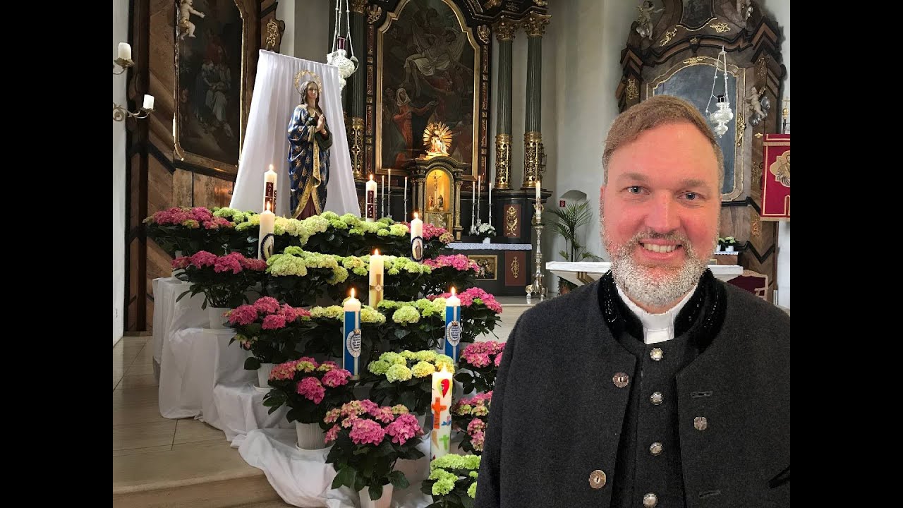 1. Mai 25 - Festmesse und Eröfnung der Maiandachen, mitgestaltet vom Kirchenchor Schemmerhofen