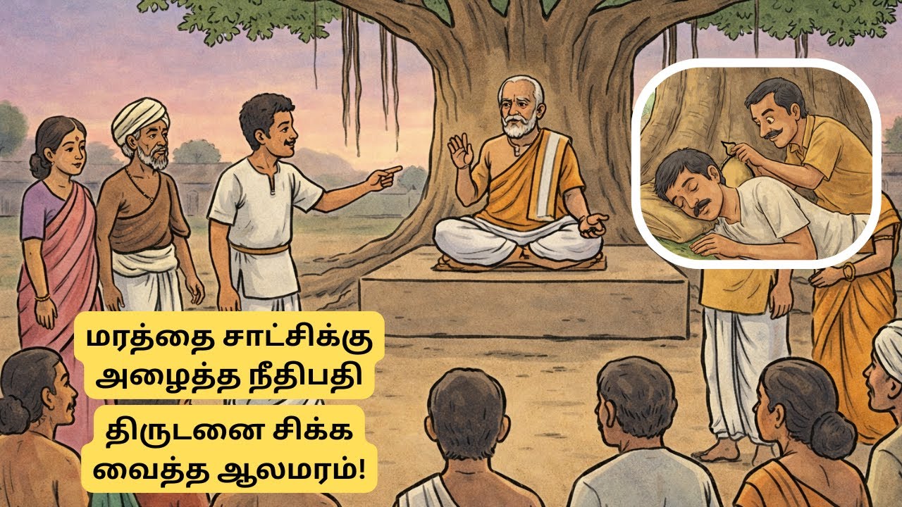 மரத்தை சாட்சிக்கு அழைத்த நீதிபதி! 🌳 ஒரு கிராமத்து வழக்கு! | Tamil Moral Story