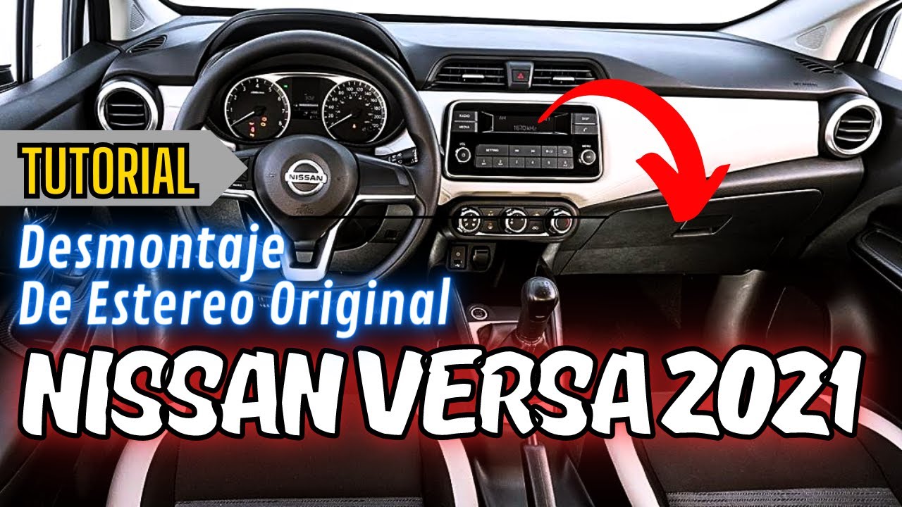 Nissan Versa 2021 | Desmontaje de Estereo | #caraudio #nissan #nissanversa