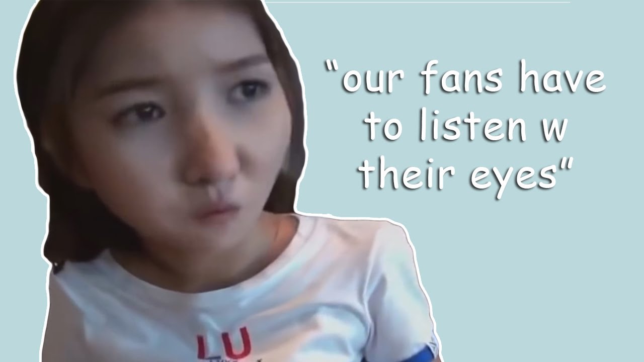 proof that gfriend's sowon is a genius