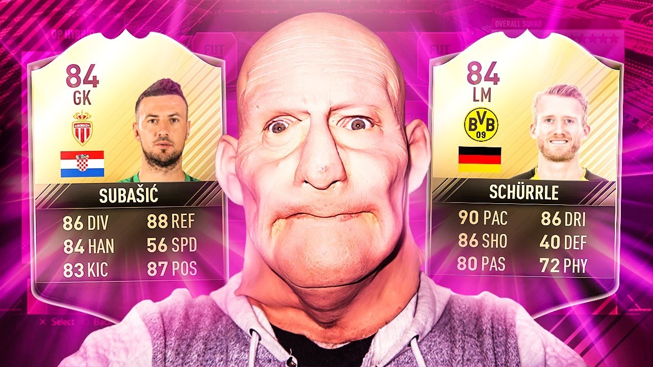 100% YOU WON'T BELIEVE THIS PINKSLIPS  - TOTW SCHURRLE & TOTW SUBASIC