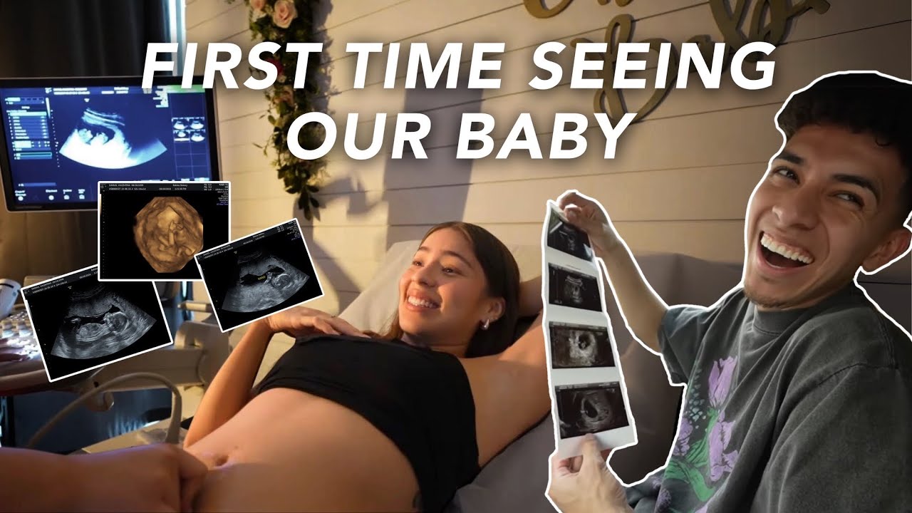 OUR FIRST TRIMESTER ULTRASOUNDS!
