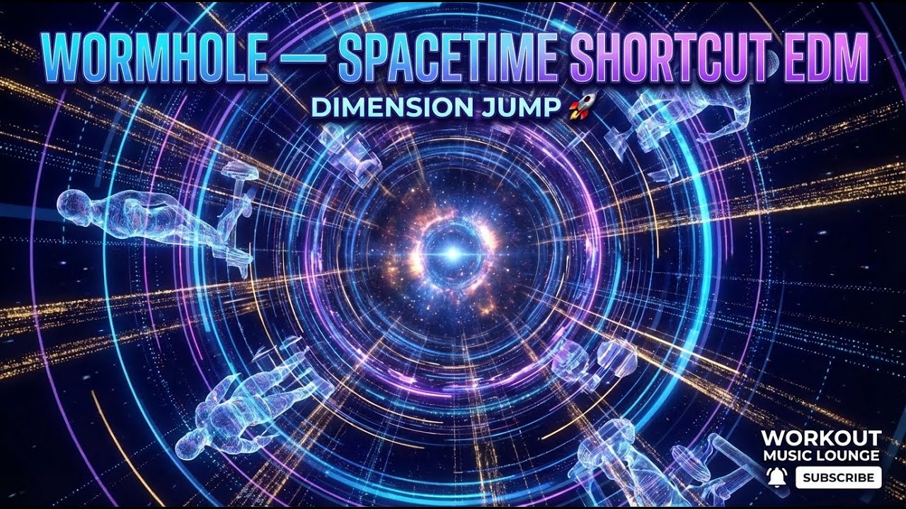 🌀 WORMHOLE — Spacetime Shortcut EDM | Dimension Jump 🚀