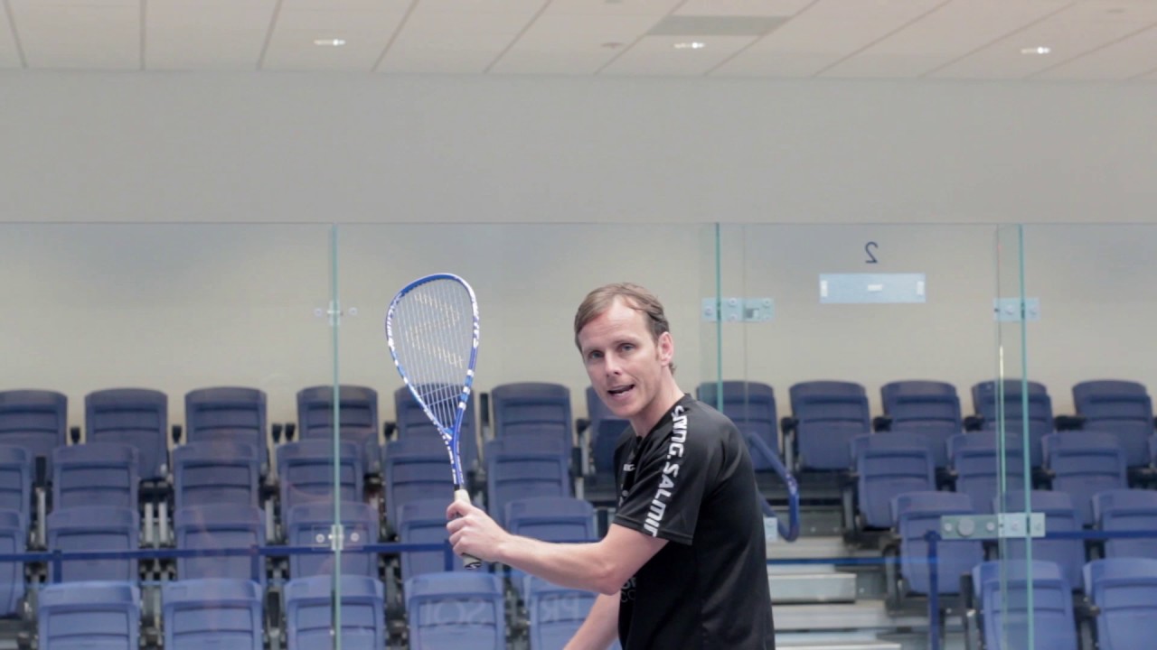 Squash tips: How to generate power in the backhand volley